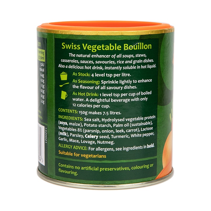 Marigold Swiss Vegetable Bouillon Stock Powder 150g